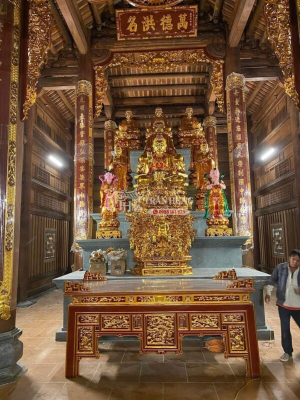 Đồ thờ Sơn Đồng Trần Hùng chuyên nhận tu bổ, phục chế đồ thờ, các công trình văn hóa di tích