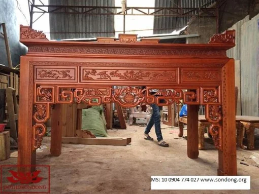 Bàn thờ Án Gian Gỗ gụ