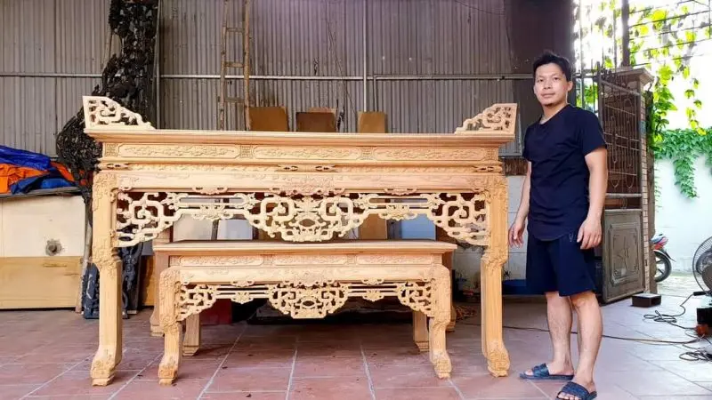 Mẫu Án Gian thờ đẹp 10 Mẫu Án Gian thờ đẹp