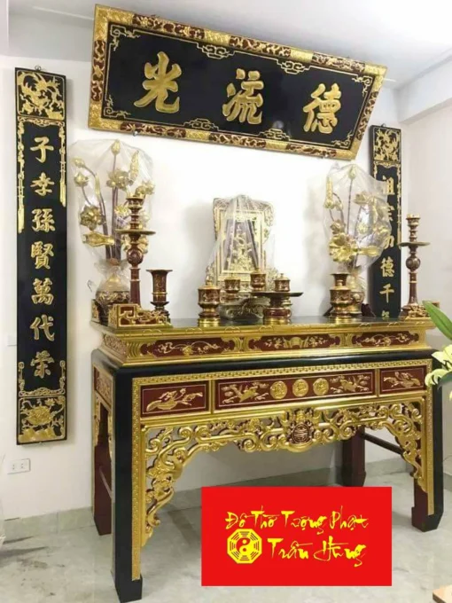 Án gian thờ gỗ mít