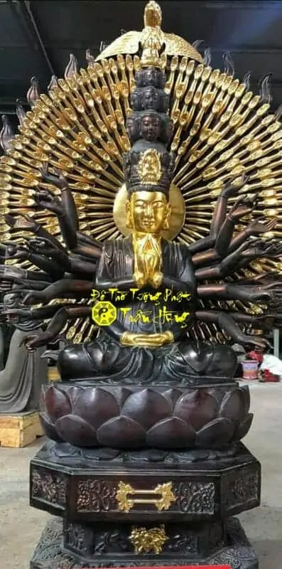 Tượng Phật Mẫu Chuẩn Đề – Từ Bi, Trí Tuệ và Sức Mạnh Nhiệm Màu 6 tượng phật mẫu chuẩn đề giả cổ