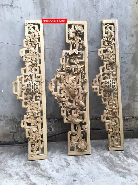 cửa võng gỗ gụ 12 Cửa võng triện