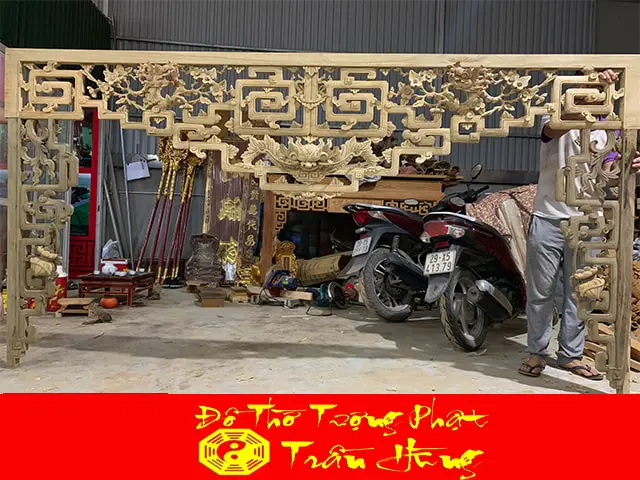 Cửa võng triện 3 cửa võng triện