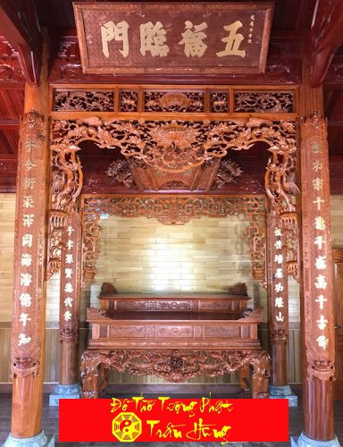 cửa võng gỗ gụ
