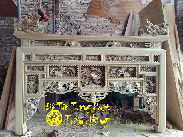 mẫu bàn thờ ô xa đẹp