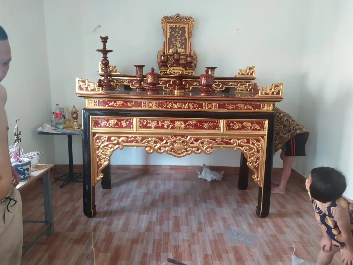 bàn thờ gỗ gì tốt nhất