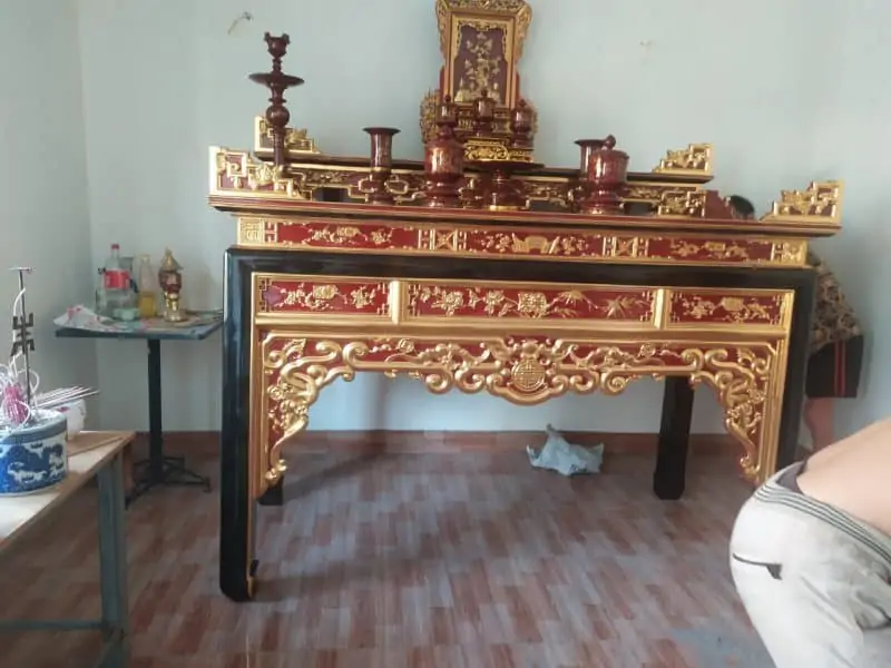 Hướng dẫn chuyển bàn thờ sang vị trí mới đúng cách 3 chuyển bàn thờ sang vị trí mới - 1