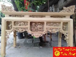 bàn thờ ô xa gỗ mít đẹp