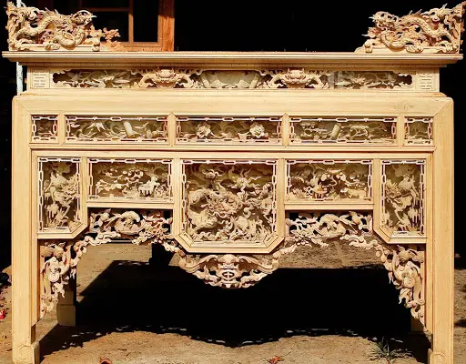 mẫu bàn thờ ô xa đẹp