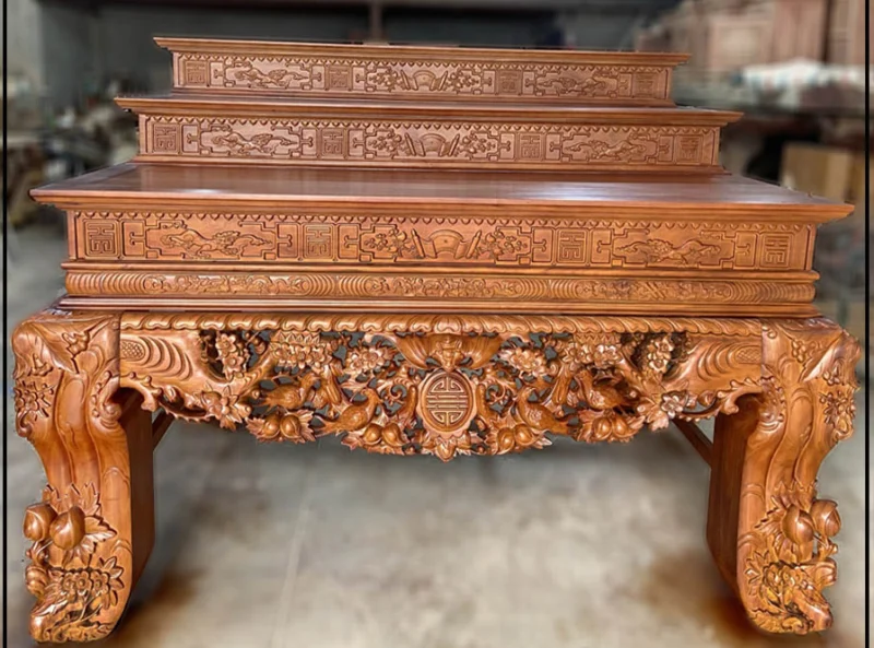 mẫu bàn thờ tam cấp