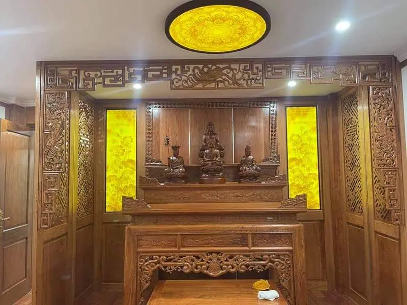 Mua bàn thờ đẹp ở đâu uy tín chất lượng nhất hiện nay 4 lưu ý khi chọn mua bàn thờ