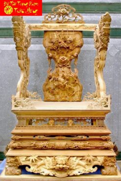 Alternative view of ỷ thờ gỗ đẹp