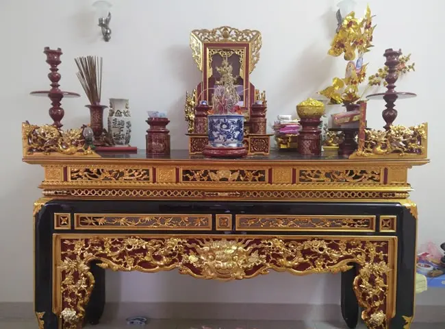 Dùng bàn thờ cũ được không, những điều cần lưu ý 2 có nên dùng lại bàn thờ cũ