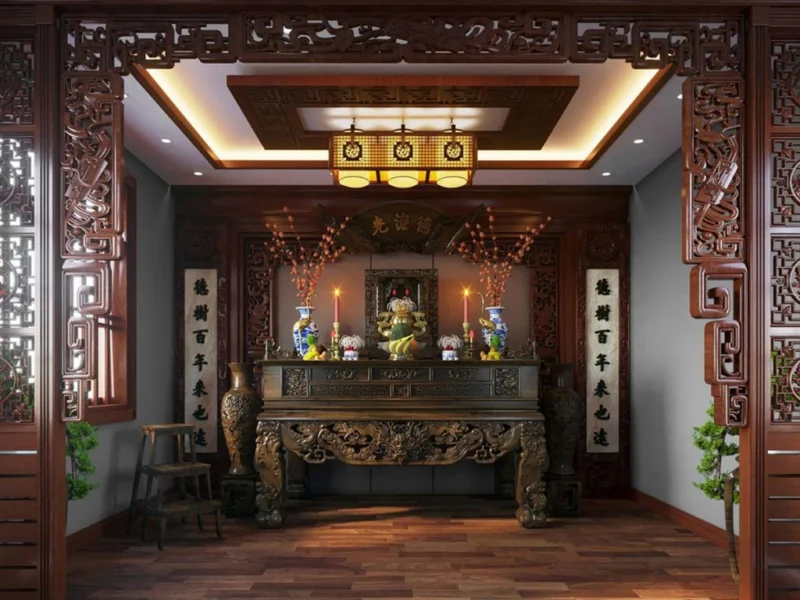 phòng thờ có nên để cửa sổ không