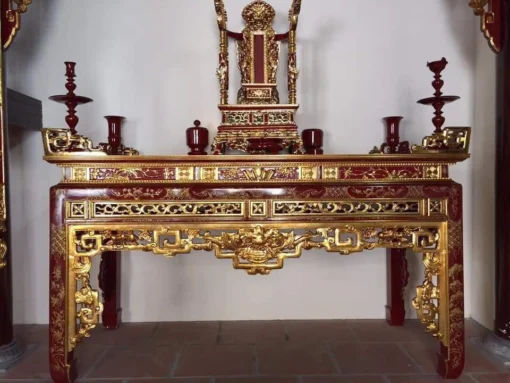 mẫu án gian thờ gia tiên