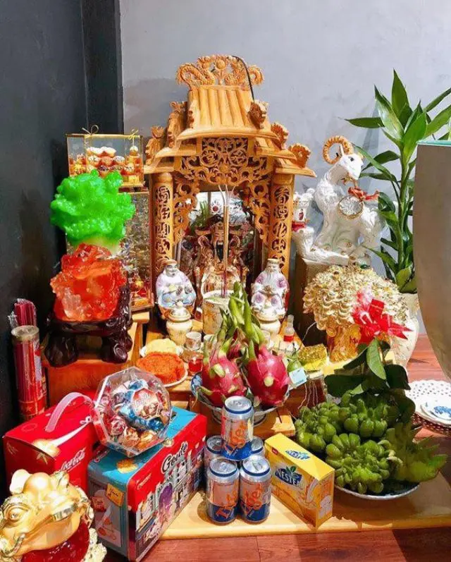 cách bày trí bàn thờ thần tài đúng mang lại hiệu quả tốt nhất 3 bày bàn thờ thần tài chuẩn