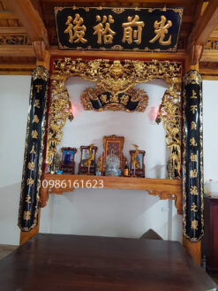 hoành phi câu đối thờ gia tiên