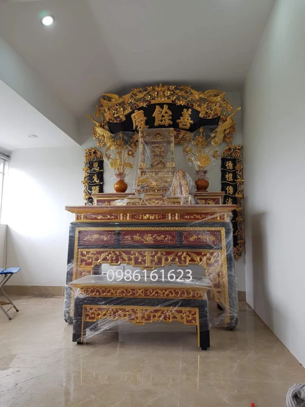 Thờ cúng tổ tiên thế nào cho đúng và chuẩn nhất 3 bộ bàn thờ gia tiên