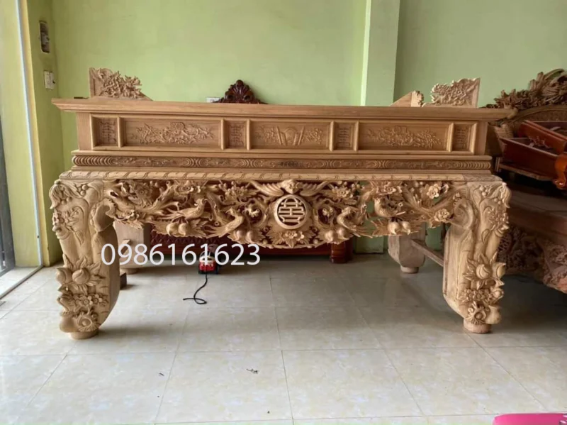 Thờ cúng tổ tiên thế nào cho đúng và chuẩn nhất 6 mẫu sập thờ chân to đẹp