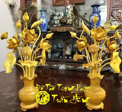 Hoa sen gỗ