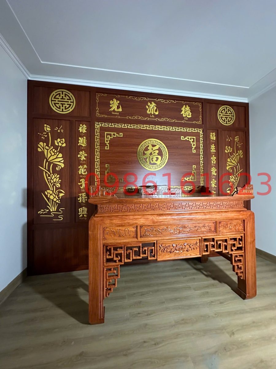 Bàn thờ cho nhà hiện đại