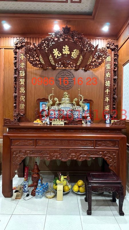 Xưởng làm đồ thờ Sơn Đồng - Đồ Thờ Sơn Đồng Trần Hùng