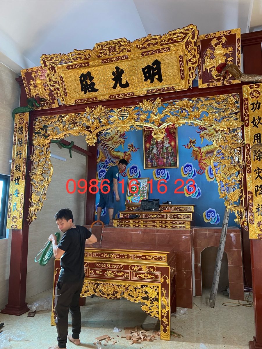 Cách Treo Hoành Phi Câu Đối Đẹp, Cân Đối Với Gian Thờ