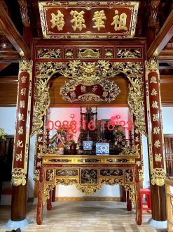 Hoành Phi Trong Kiến Trúc nhà thờ họ