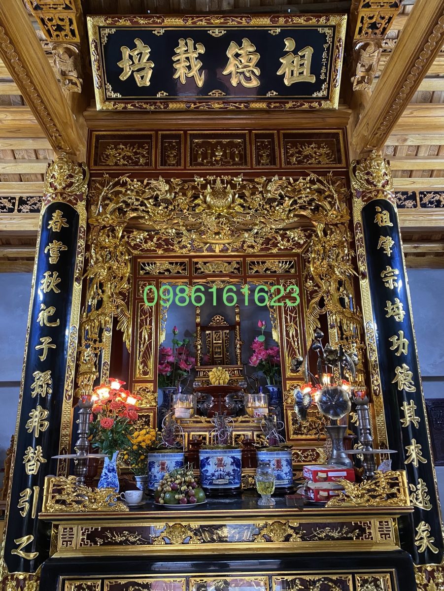 Đặt bàn thờ sao cho đúng hướng? Hướng dẫn chuẩn phong thủy theo mệnh gia chủ 5 Mẫu bàn thờ đẹp