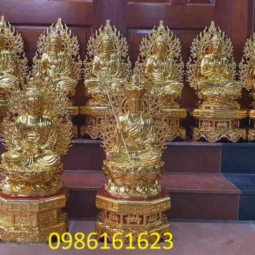 Tượng phật dược sư trong chùa