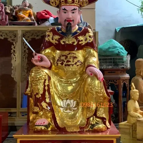 Tượng Đức Ông trong chùa – Biểu tượng hộ trì chính pháp, bảo vệ đạo tràng 9 Tượng Đức Ông bằng gỗ