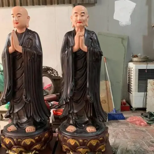 Tượng A Nan Ca Diếp – Bộ tượng thị giả Phật Thích Ca bằng gỗ mang ý nghĩa sâu sắc 20 tượng A Nan Ca Diếp Sơn Đồng