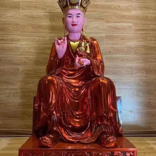 Tượng Đức Thánh Hiền – Biểu tượng của trí tuệ và lòng thành trong chốn thiền môn 16 tượng đức thánh hiền bằng gỗ mít