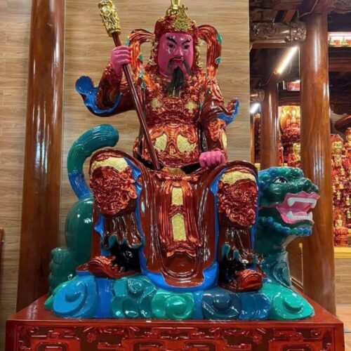 xưởng làm tượng hộ pháp
