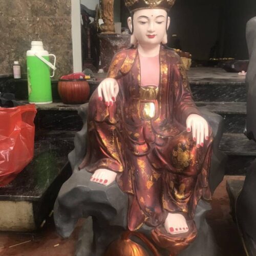 xưởng làm Tượng Quan Âm Tọa Sơn tại Sơn Đồng