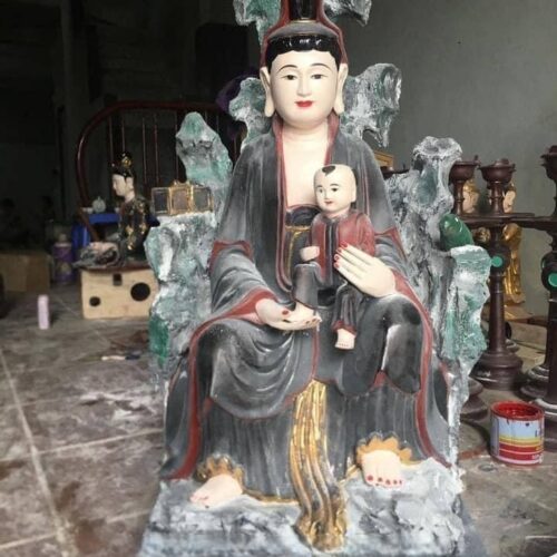xưởng làm Tượng Quan Âm Tọa Sơn