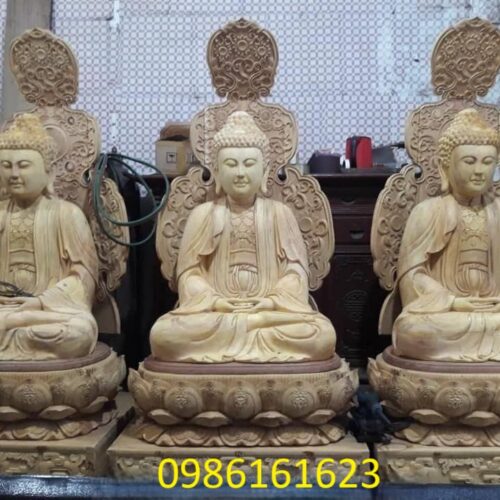 xưởng làm Tượng Tam Thế Phật Sơn Đồng