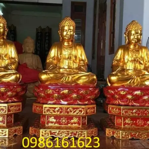 Tượng Tam Thế Phật Bằng Gỗ – Ý Nghĩa và Địa Chỉ Xưởng Làm Uy Tín Tại Hà Nội 20 xưởng làm Tượng Tam Thế Phật Sơn Đồng Hà Nội