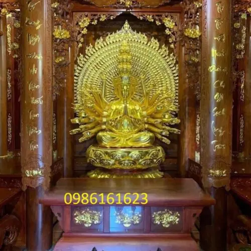 Tượng thiên thủ thiên nhãn trong chùa