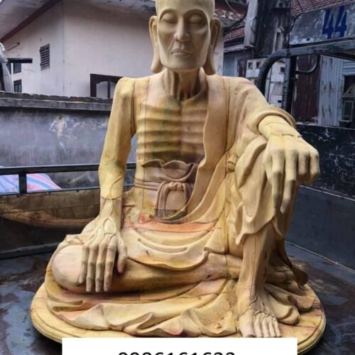 Tượng tuyết sương bằng gỗ