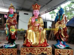 Tượng Đức Thánh Hiền cùng Tiêu Diện Đại Sĩ - Vi Đà Hộ Pháp