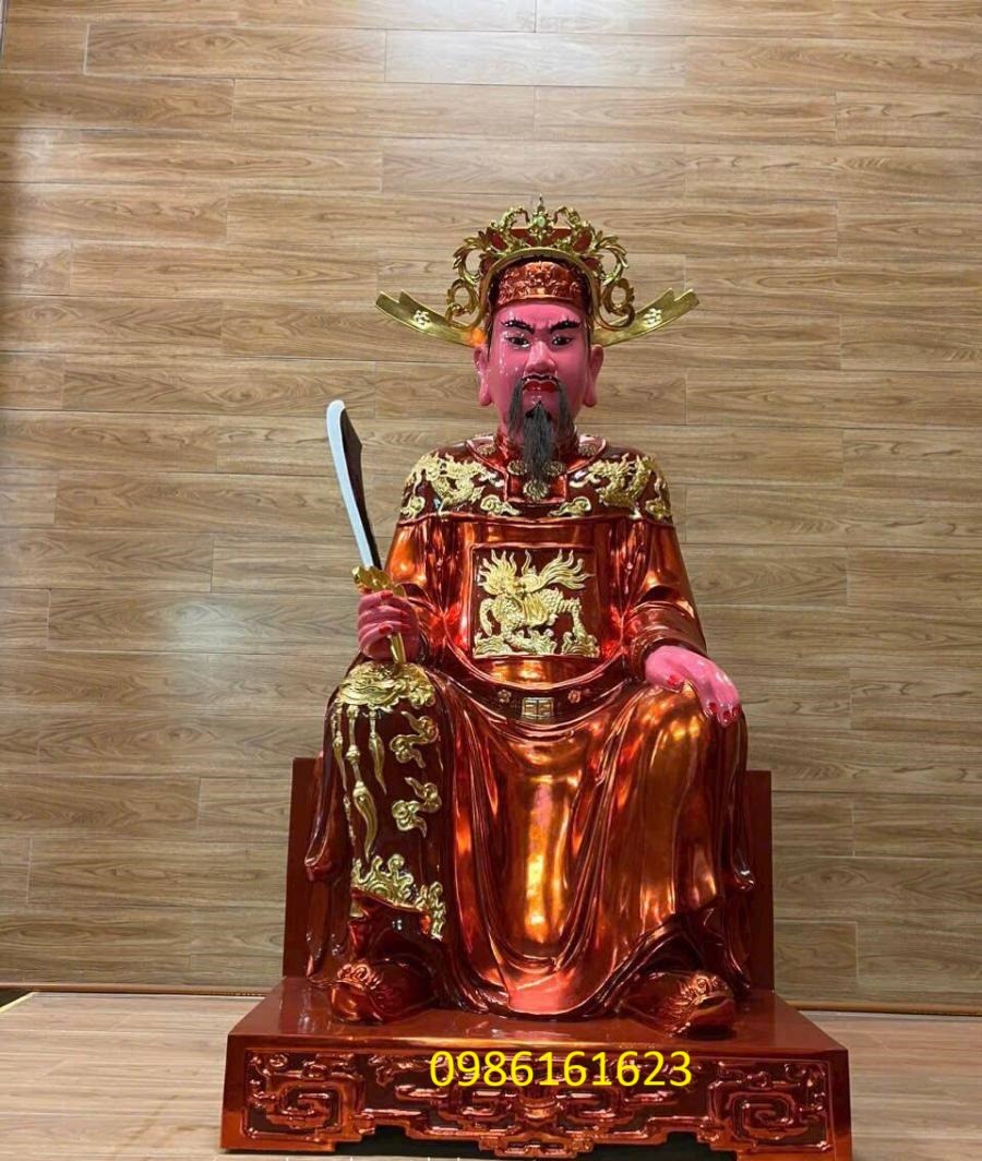 Xưởng Tạc Tượng Đức Ông Bằng Gỗ – Làm Theo Mẫu Cho Chùa 3 Tượng Đức Ông bằng gỗ mít đẹp