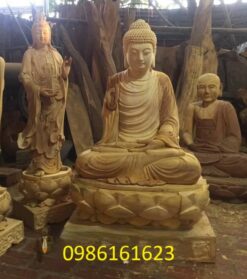 xưởng làm Tượng Phật Thích Ca Mâu Ni bằng gỗ mít