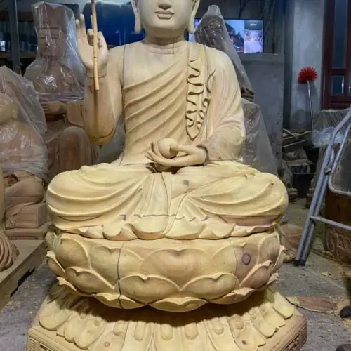 Tượng Phật Thích Ca Mâu Ni Bằng Gỗ – Ý Nghĩa, Hình Tượng Và Địa Chỉ Làm Tượng Uy Tín Tại Hà Nội 11 Tượng Phật Thích Ca Mâu Ni bằng gỗ