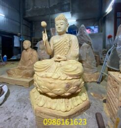 làm Tượng Phật Thích Ca Mâu Ni bằng gỗ