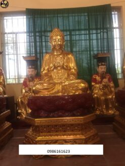 tượng a di đà sơn sơn son thếp vàng