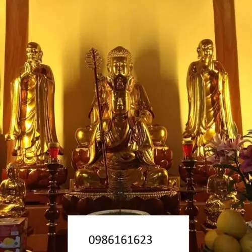 Tượng A Nan Ca Diếp – Bộ tượng thị giả Phật Thích Ca bằng gỗ mang ý nghĩa sâu sắc 17 Xưởng làm tượng Phật theo yêu cầu