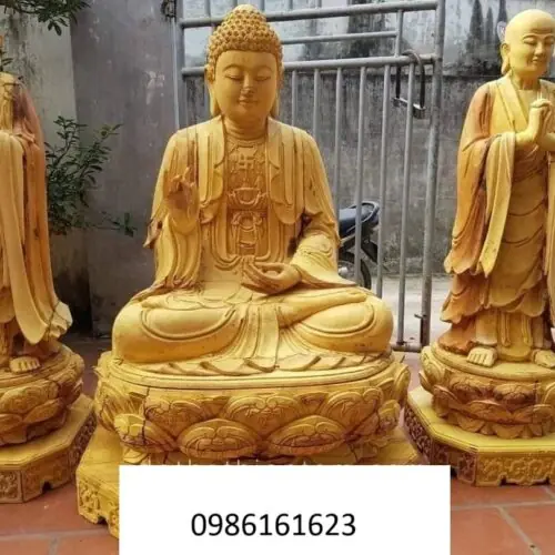 Tượng A Nan Ca Diếp – Bộ tượng thị giả Phật Thích Ca bằng gỗ mang ý nghĩa sâu sắc 12 Đặt tượng A Nan đứng bên Phật Thích Ca