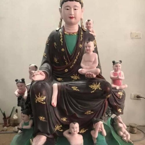 Tượng Quan Âm Tọa Sơn Sơn Đồng
