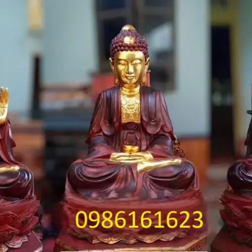 Tượng tam thế phật đẹp